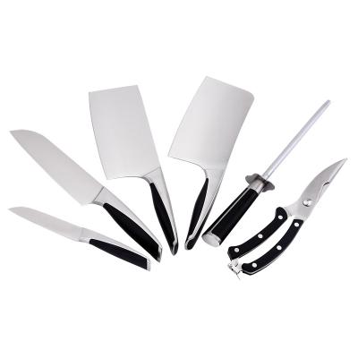 China Sustainable New Design Forged /Abs Handle 7Pcs Chef Knife Set Kitchen Chef Knife Stainless Steel for sale