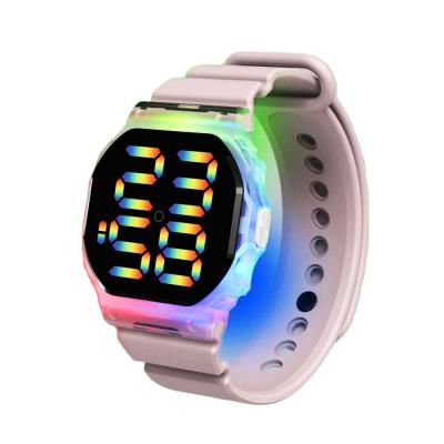 China 2021 New Flash Day/Date Digital Watch LED Sports Watch Leisure Clock For Men And Women for sale