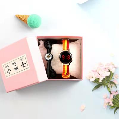 China 2021 Day/Date Fashion Kids Watch Relojes Hombre LED Watch Touch Screen Round Dial Girl Boys Watches Unisex for sale