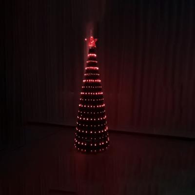 China 2021 Latest Christmas Tree Decoration LED String Lamp Indoor/Outdoor RGB String Lamp Smart Custom Personalized Remote Control Lamp for sale