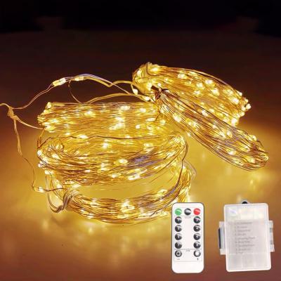 China Indoor and Outdoor Remote Control String Lamp Wedding Decoration LED Color Battery Box Waterproof Romantic Gift for sale