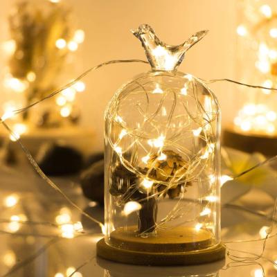 China Indoor and Outdoor Decoration Garland Fairy Lights Led Christmas Multicolor 2AA Battery Operated LED String Light Battery Operated for sale