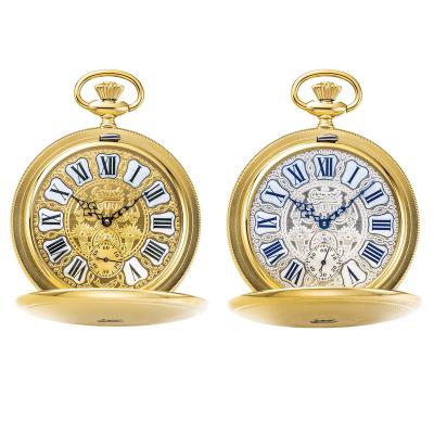 China Best Unisex Gift for Couples Handwinder Pocket Watch for sale