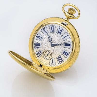 China NEW ARRIVAL Winder gold unisex pocket watch for sale for sale