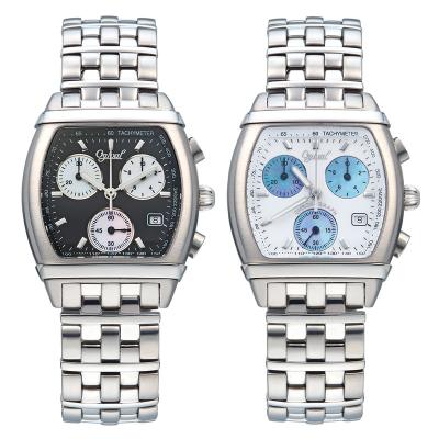 China Men Casual Style Quartz Chronograph Two Tone Sapphire Glass Watch for sale