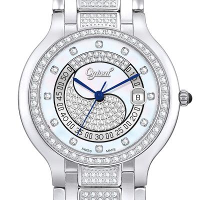 China Chinese men diamonds dial man quartz movt sapphire glass watch 38mm for sale