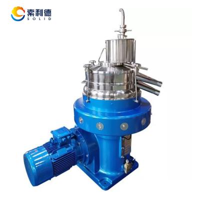 China Máquina de centrifugadora de disco para la separación de agua de aceite de palma de coco y aceite de oliva de látex en venta