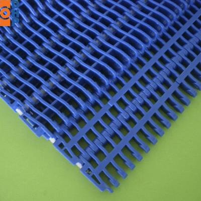 China Heat Resistant 900 Plastic Flush Grate Conveyor Belt for sale