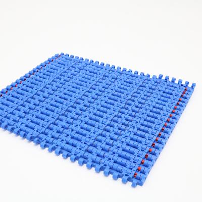 China H1270 Heat Resistant Plastic Flat Surface Modular Conveyor Belt for sale