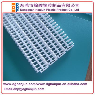 China Heat Resistant H 900 Plastic High Rib Modular Conveyor Belt for sale