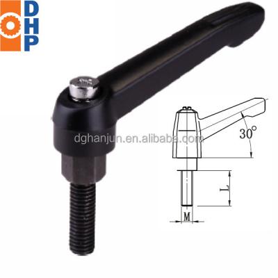 China Plastic Adjustable Ratchet Handle Clamp for sale