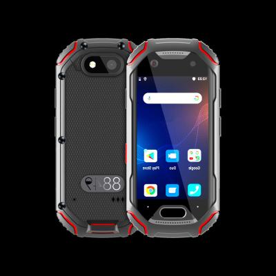 China Mini Rugged Smartphone 4GB 64GB Dual Core Android 9 Octa SIM Card Unihertz ATOM World NFC Unlocked Cell Phone 2.45 Inch 2000mAh for sale