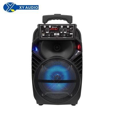 China 8 inch speakers and pull rod and wheel speakers and fashionable speakers and speakers XY-0832 for sale