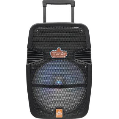 China fashionable 15 inch trolley woofer subwoofer wheel speaker speakers XY-1505 for sale