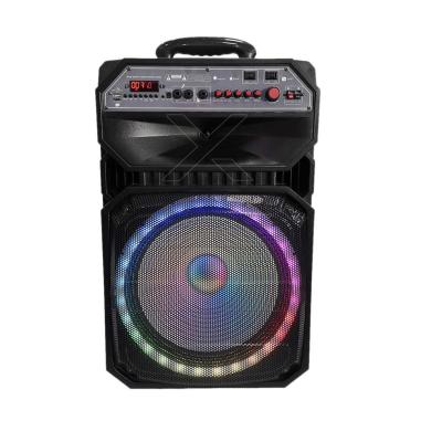 China USB/TF/BT/FM/2021 AUX. new design 15 inch speakers pull rod and woofer speakers wheel speakers for sale