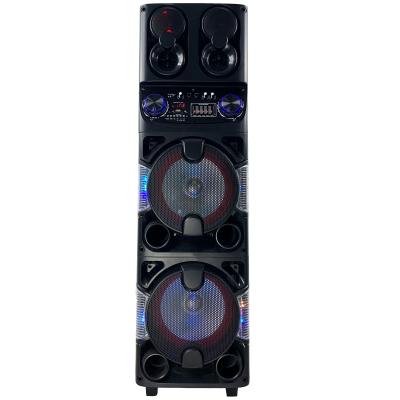 China Yes Rechargeable 10inch DJ Speaker Cart Speaker With Wireless Microphone for sale