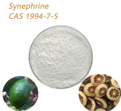 China Do extrato natural de Aurantium do citrino de 100% pó esbranquiçado de Synephrine usado no alimento à venda