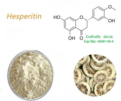 China Polvo amarillo claro de Hespeitin del extracto de Sinensis de la fruta cítrica usado en comida sana en venta