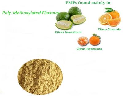 China Dietary Supplements Poly-Methoxylated Flavones Extract Powder Cholesterol-lowering for sale