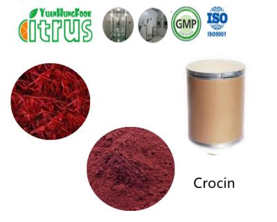 China Pure Saffron Extract Crocin Brownish Red Powder 95.0% CAS 42553-65-1 for sale