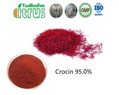 China Crocin Saffron Extract Powder CAS 42553-65-1 Used In Food Additives for sale