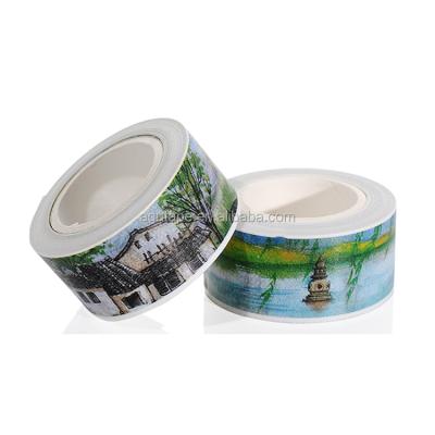 China Beautiful Widely Paper Tape Japanese Korean Style Useful High Quality Washi Tape for sale