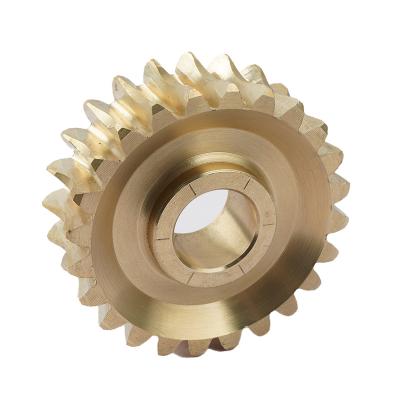 China High Precision Custom Machining CNC Parts Cnc Metal Powder Brass Gear for sale