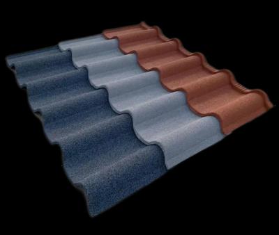 China Modern Cheap Roof Tile Metal Stone Coated Roof Tile Slate Steel Roof Tiles for sale