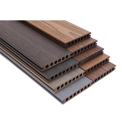 China Wood flooring board made up of traditional high quality exterior wood plastic flooring decking boards for sale