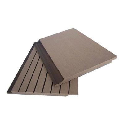 China Modern Exterior Wood Feature Timber Plastic PVC Wpc Exterior Wall Panel for sale