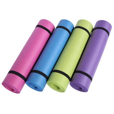 China Eco Friendly Yoga Traning Factory Price Direct Sales For Fitness, Pilates And Other Workout Routines Exercise NBR Yoga Mat for sale