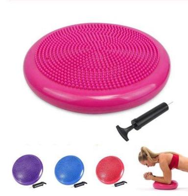 China Home Pilates-Massage-Form Cushion Ball-Fit Body Yoga Balance Equipment With Air-Pump Explosion Proof for sale