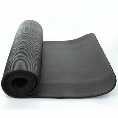 China High Density Exercise Extra Thick 8~20mm Waterproof Washable Durable Anti-Slip Eva Nbr Anti-Tear Yoga Mat With Carrying Strap for sale