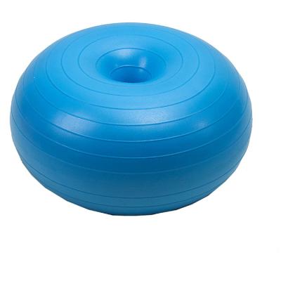 China Donut Apple Sharped Factory Manufacture Apple Yoga Ball Home Use Donuts Yoga Ball For Woman Yoga Massage Ball for sale