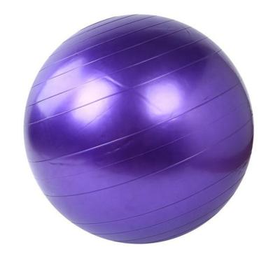 China Eco-Friendly Round Balance Yoga Ball With Custom Logo Exercise Ball Anti-burst Fitness Stability Ball for sale