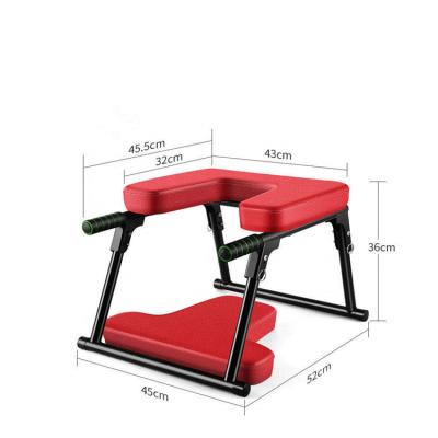 China Folding Yoga Chair Yoga Headstand Bench Yoga Inversion Chair For Workout for sale