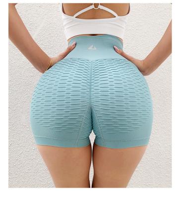 China QUICK DRY women high waisted plus size quick dry sports wear to wear buttocks women sports african women yoga shorts gym sets with pockets for sale