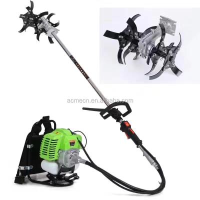 China Farms Chinese Mini Garden Tiller Cultivator Subsoiler Rotary Hoe for sale