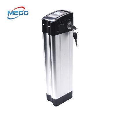 China Factory direct supply 36V electric vehicle 48V 12Ah driving folding bicycle silverfish lithium energy storage battery 390*110*75MM for sale