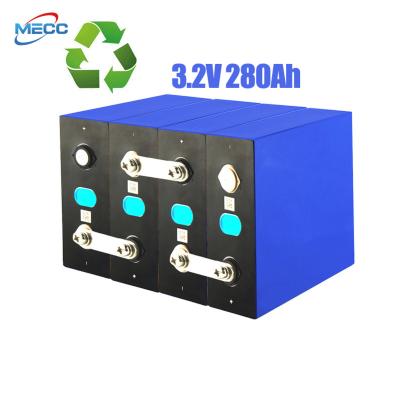 China 3.2V 280Ah Large Cell Square Lithium Iron Phosphate Aluminum Energy Storage Battery Pack 280Ah for sale