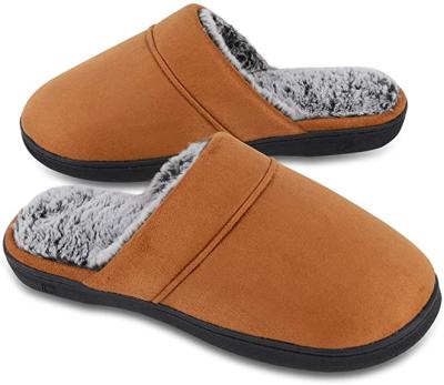 China CUSHIONING 2021women slippers with memory foam and rubber sole anti-skid women's shoes home slippers for men for sale