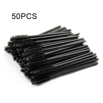 China Feather Eyelashes Sweep Eyelash Curl Eyebrow Brush Comb Eyelash Comb Spiral Cavity Eyelash Brush Makeup Tools for sale