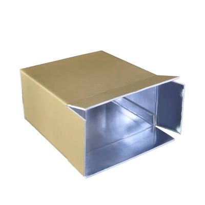 China Wholesale Custom Size Recyclable Aluminum Foil Epe Foam Delivery Heat Insulation Box For Fresh Frozen Fish Food for sale