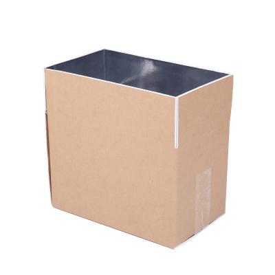 China Wholesale Custom Size Insulated Cold Chain Storage Box Delivery Insulated Frozen Ice Cream Packaging Boxes Recyclable for sale