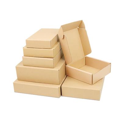 China Recyclable Custom Logo Printed Durable Apparel Packaging Boxes Recycled Brown Corrugated Shipping Carton Mailers for sale