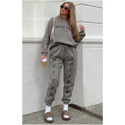 China Streetwear Logo High Quality Solid Color Wholesale Anti-Wrinkle Casual Pants OEM Joggers High Waist Casual Sweatpants Unisex for sale