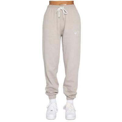 China Wholesale custom autumn empty drawstring fleece Anti-wrinkle fleece sweatpantsr OEM factory printing oversized sweatpants for sale