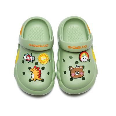 China JC0217 Printed Kids Garden Shoes Children's Sandals Eva Non-slip Garden Shoes for sale