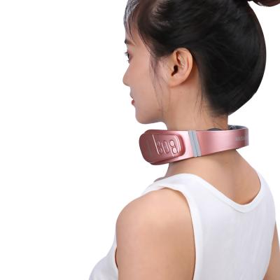 China Electric Neck Radio Heated Muscle Relaxation Neck Cervical Vertebra Kneading Massager for sale