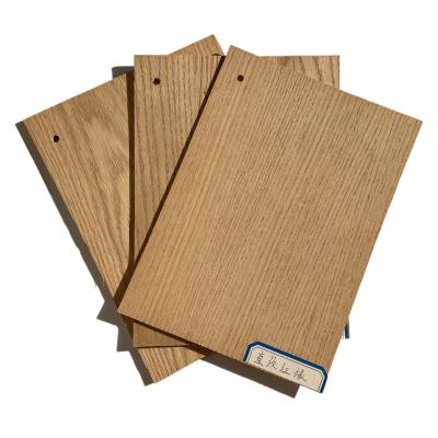 China Contemporaty factory direct natural veneer plywood straight red oak faced plywood for decoration for sale